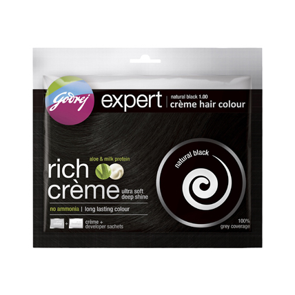 Godrej Hair Colour Expert Natural Black 1